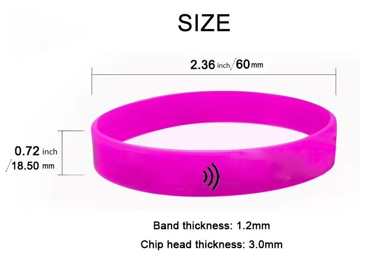 Same Width NFC Bracelet 5 Same Width NFC Bracelet 5