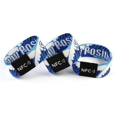 สายรัดข้อมือยางยืด NFC